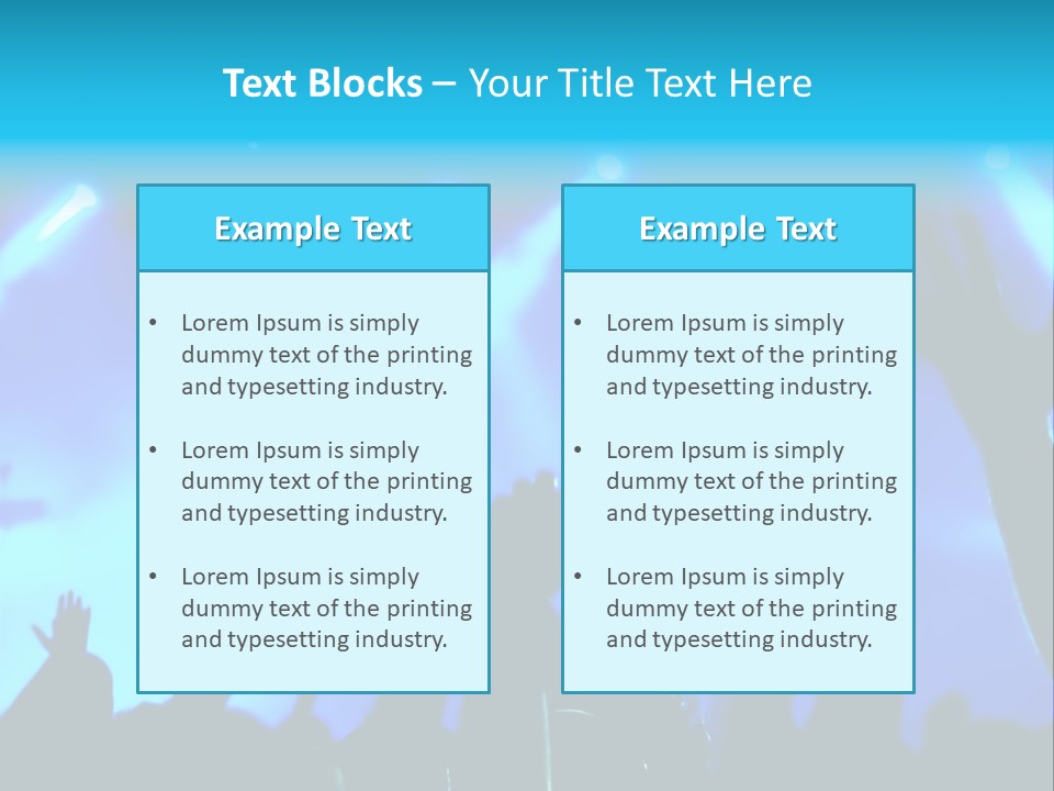 Music Star People PowerPoint Template