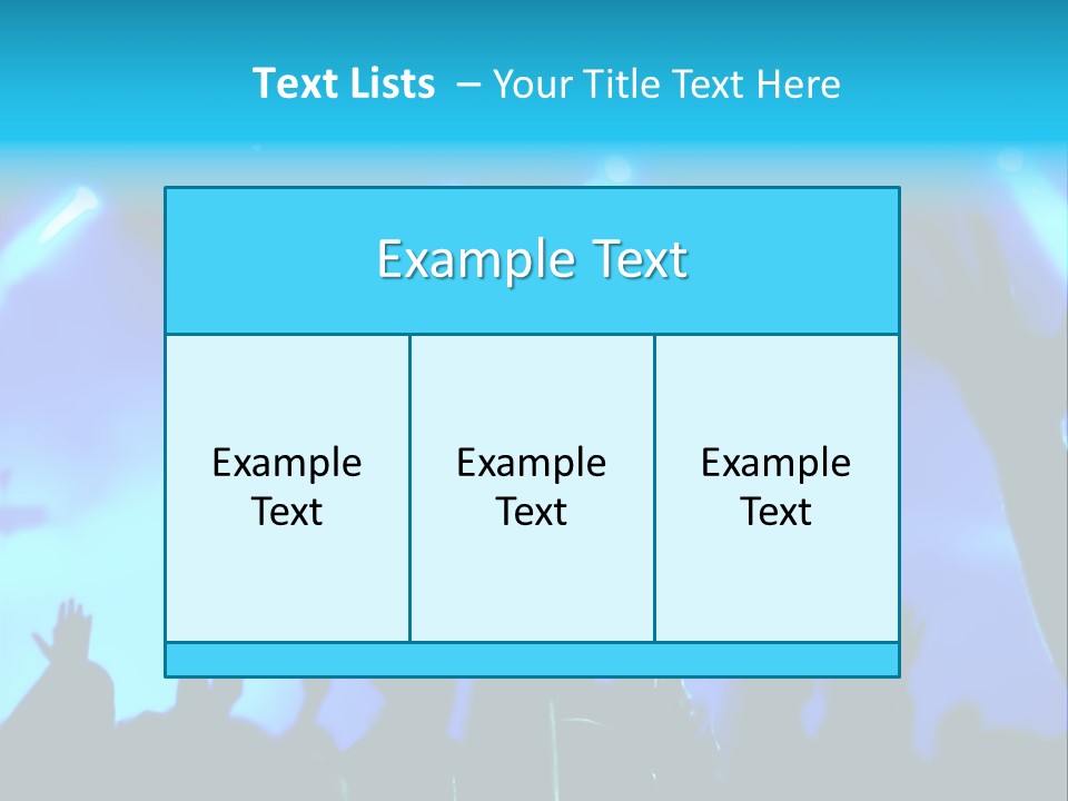 Music Star People PowerPoint Template