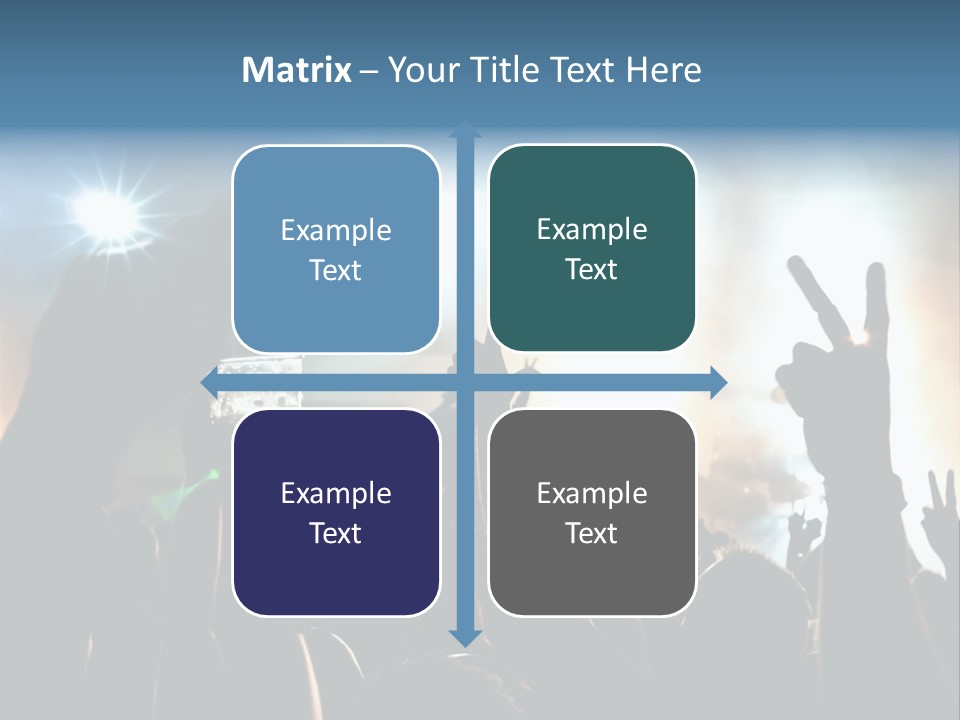 Rhythmus Party Nachtleben PowerPoint Template