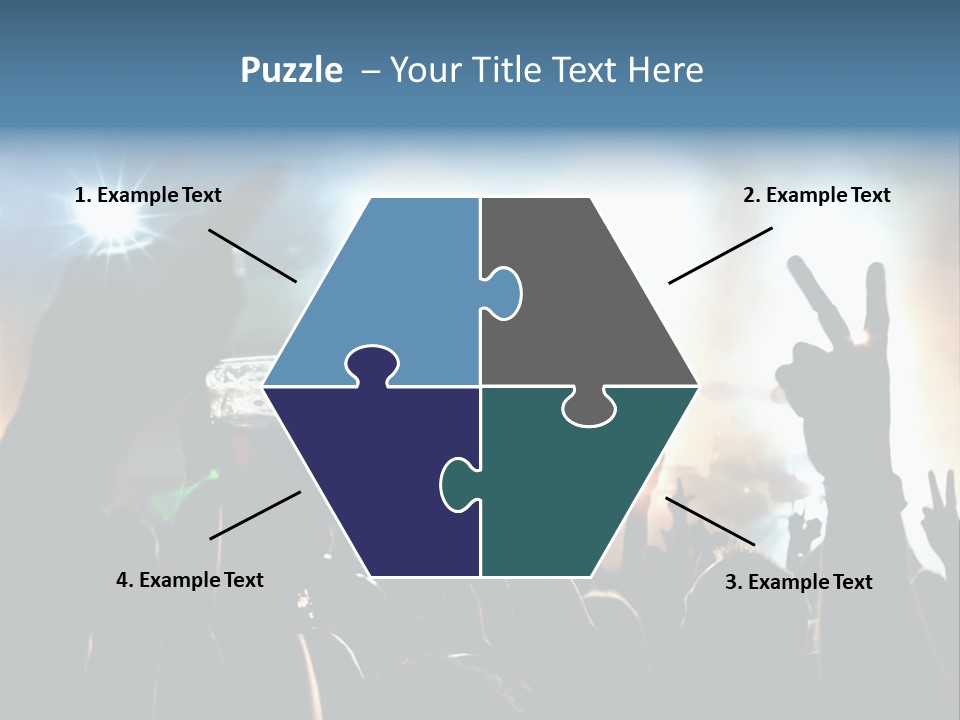 Rhythmus Party Nachtleben PowerPoint Template