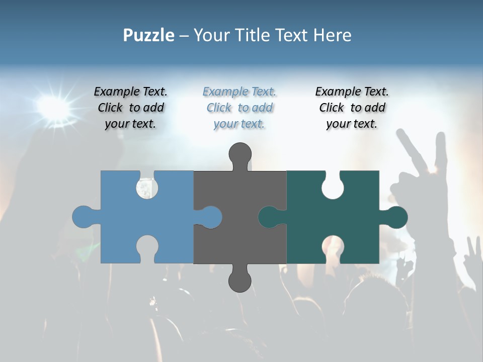 Rhythmus Party Nachtleben PowerPoint Template