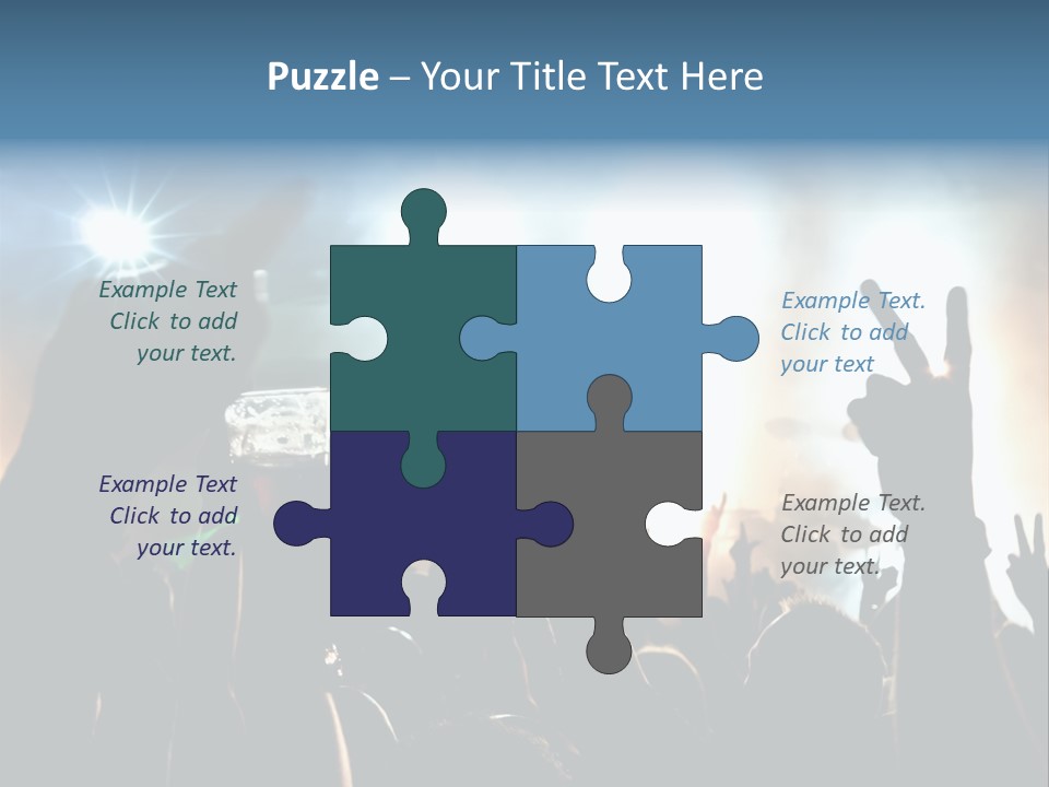 Rhythmus Party Nachtleben PowerPoint Template