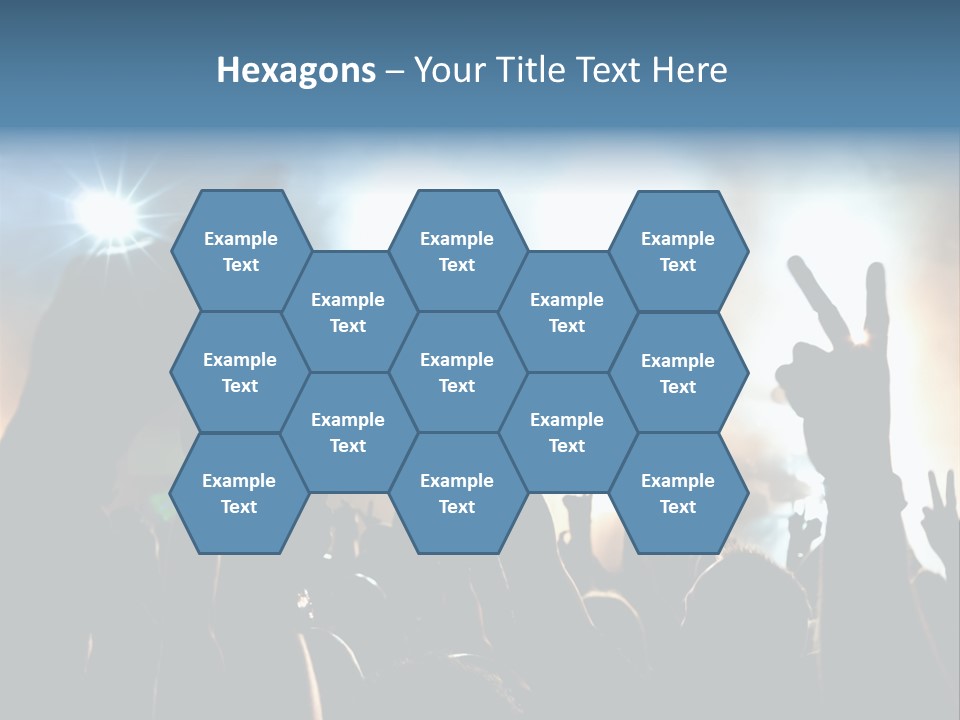 Rhythmus Party Nachtleben PowerPoint Template