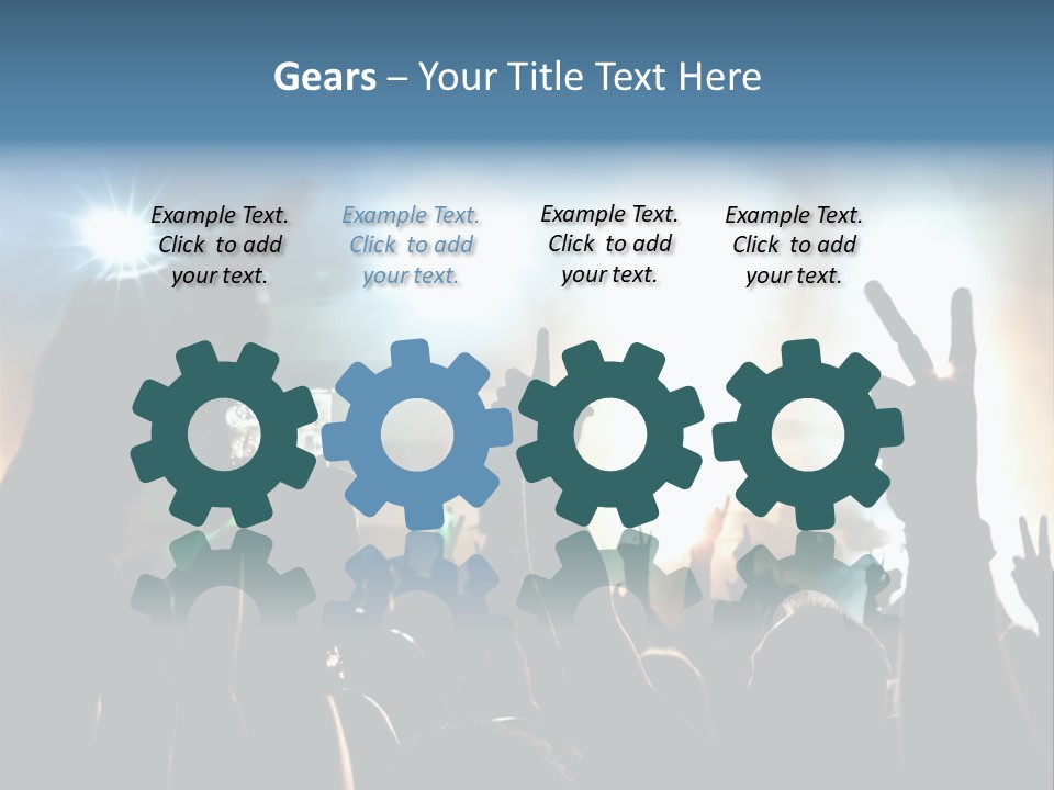 Rhythmus Party Nachtleben PowerPoint Template