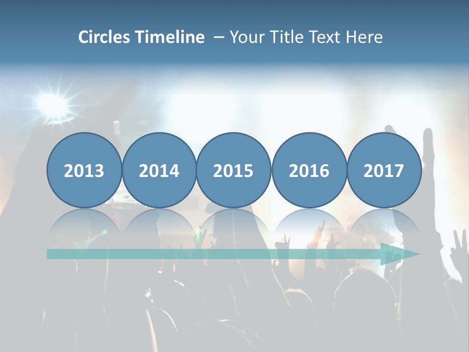 Rhythmus Party Nachtleben PowerPoint Template