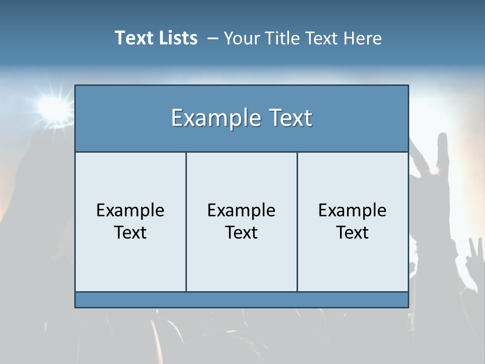 Rhythmus Party Nachtleben PowerPoint Template