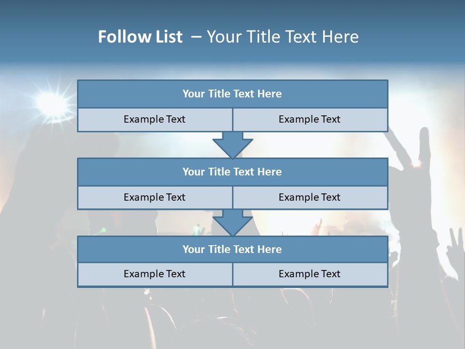Rhythmus Party Nachtleben PowerPoint Template
