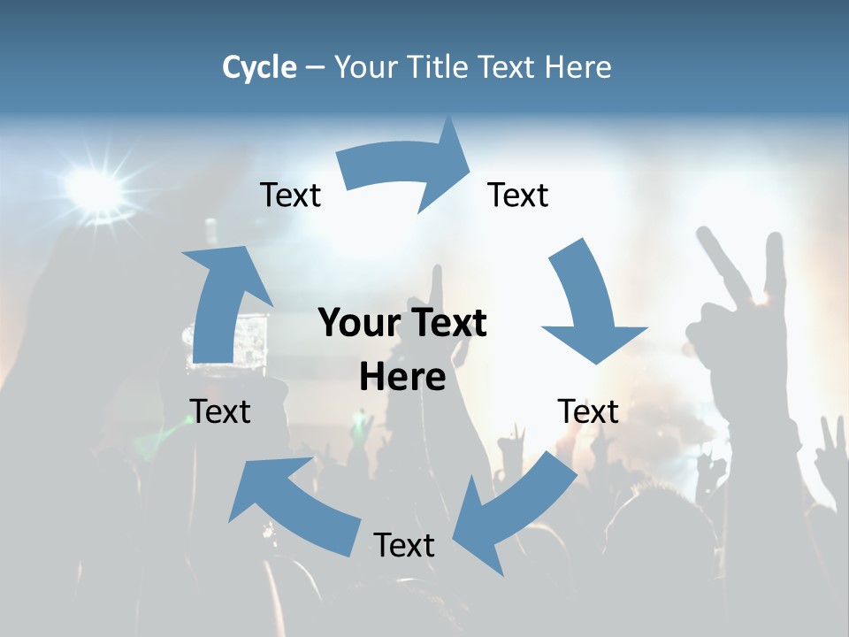 Rhythmus Party Nachtleben PowerPoint Template