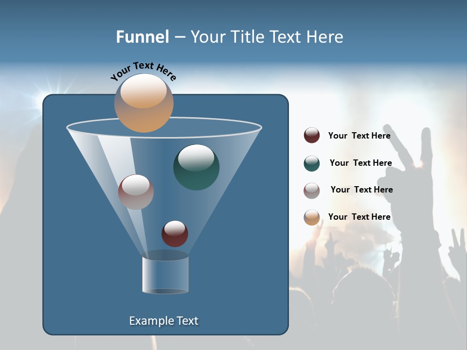 Rhythmus Party Nachtleben PowerPoint Template