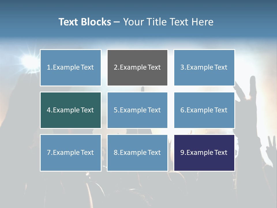 Rhythmus Party Nachtleben PowerPoint Template