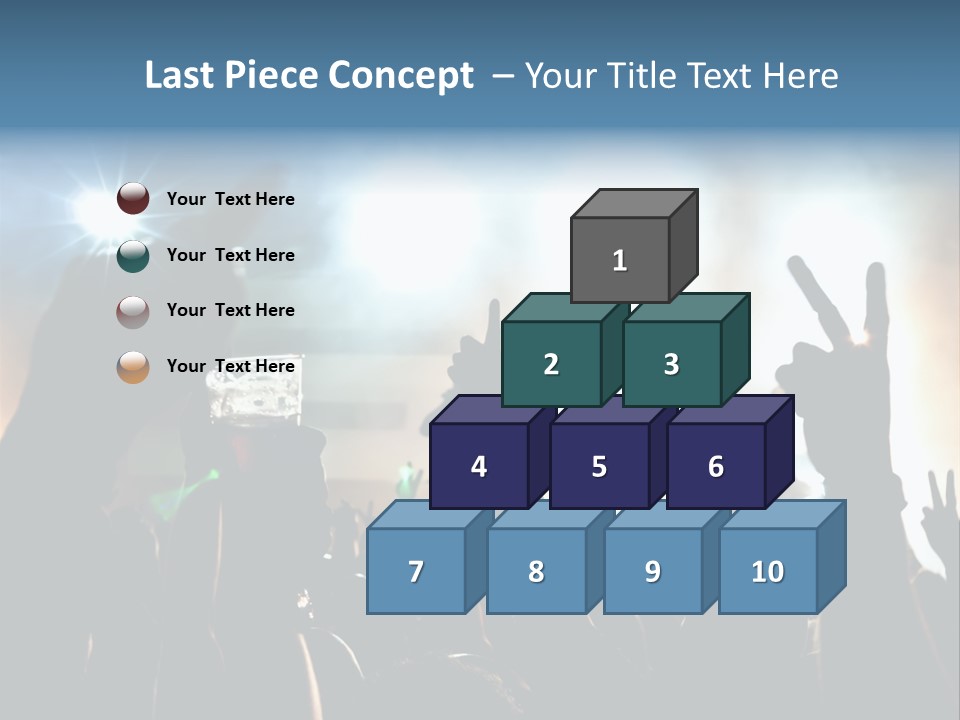 Rhythmus Party Nachtleben PowerPoint Template