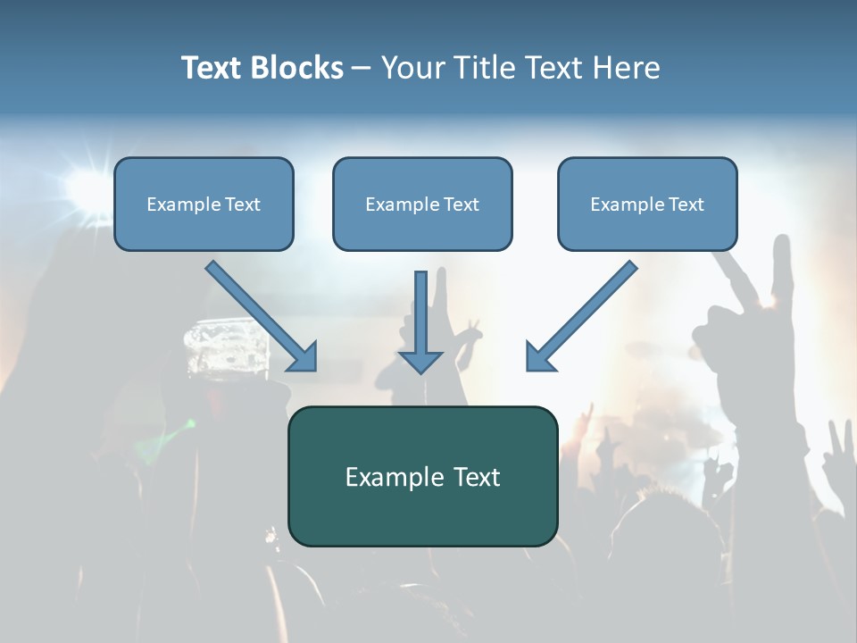 Rhythmus Party Nachtleben PowerPoint Template