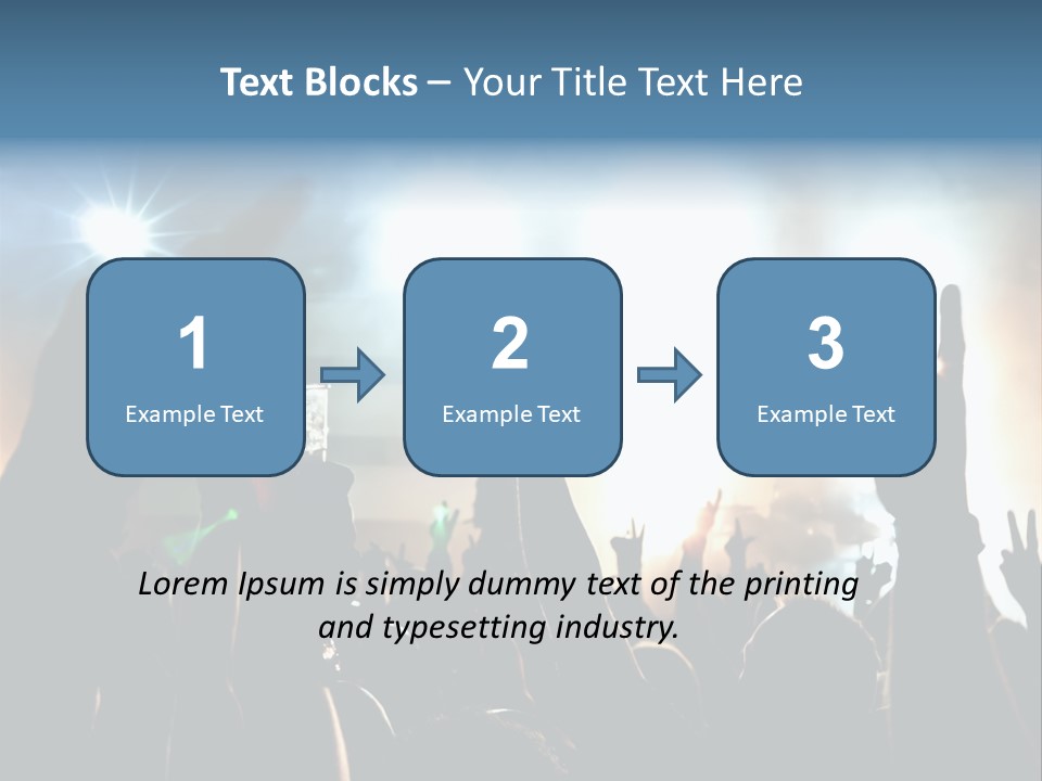 Rhythmus Party Nachtleben PowerPoint Template