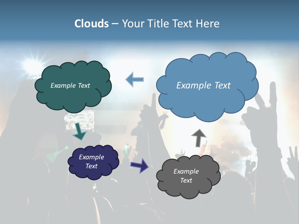 Rhythmus Party Nachtleben PowerPoint Template