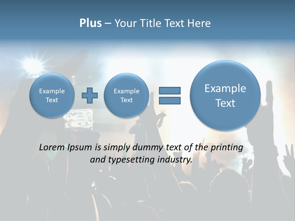 Rhythmus Party Nachtleben PowerPoint Template