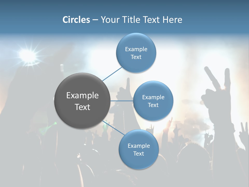 Rhythmus Party Nachtleben PowerPoint Template