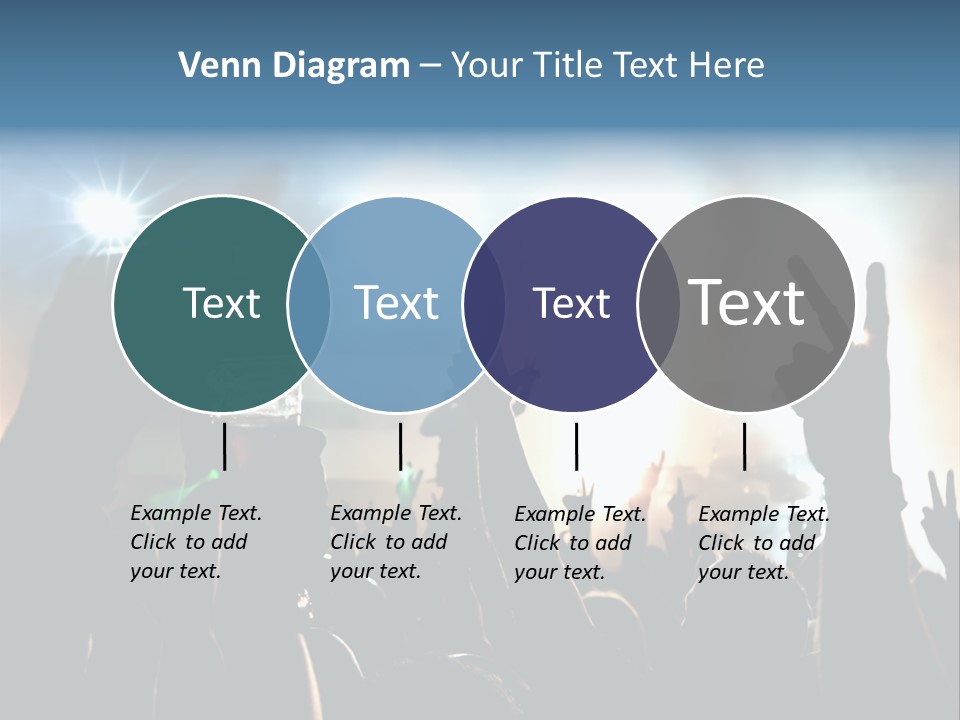 Rhythmus Party Nachtleben PowerPoint Template