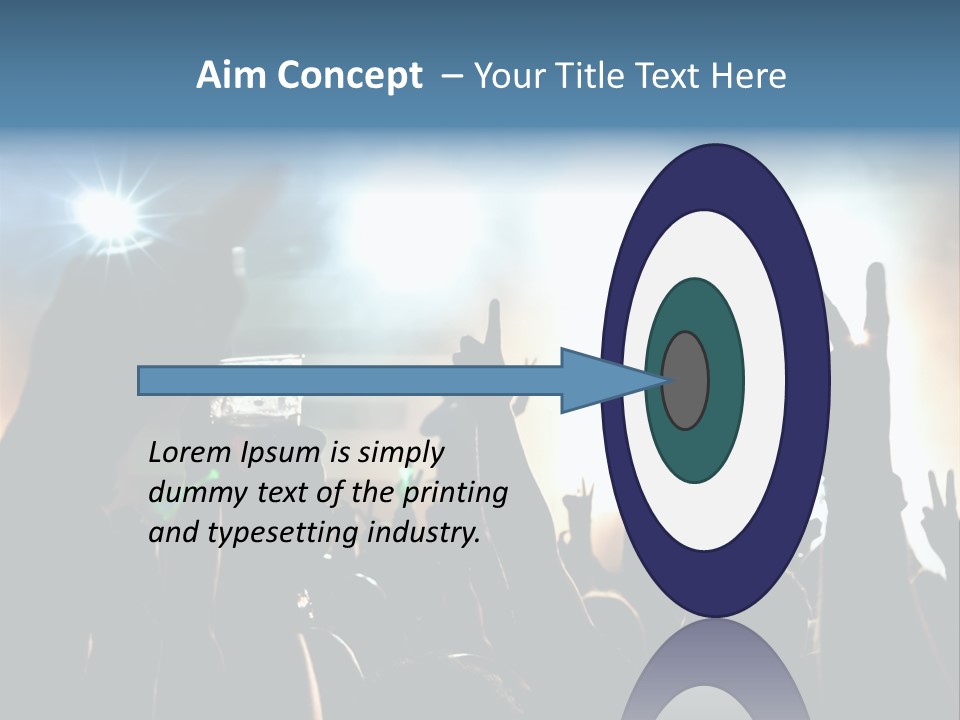 Rhythmus Party Nachtleben PowerPoint Template