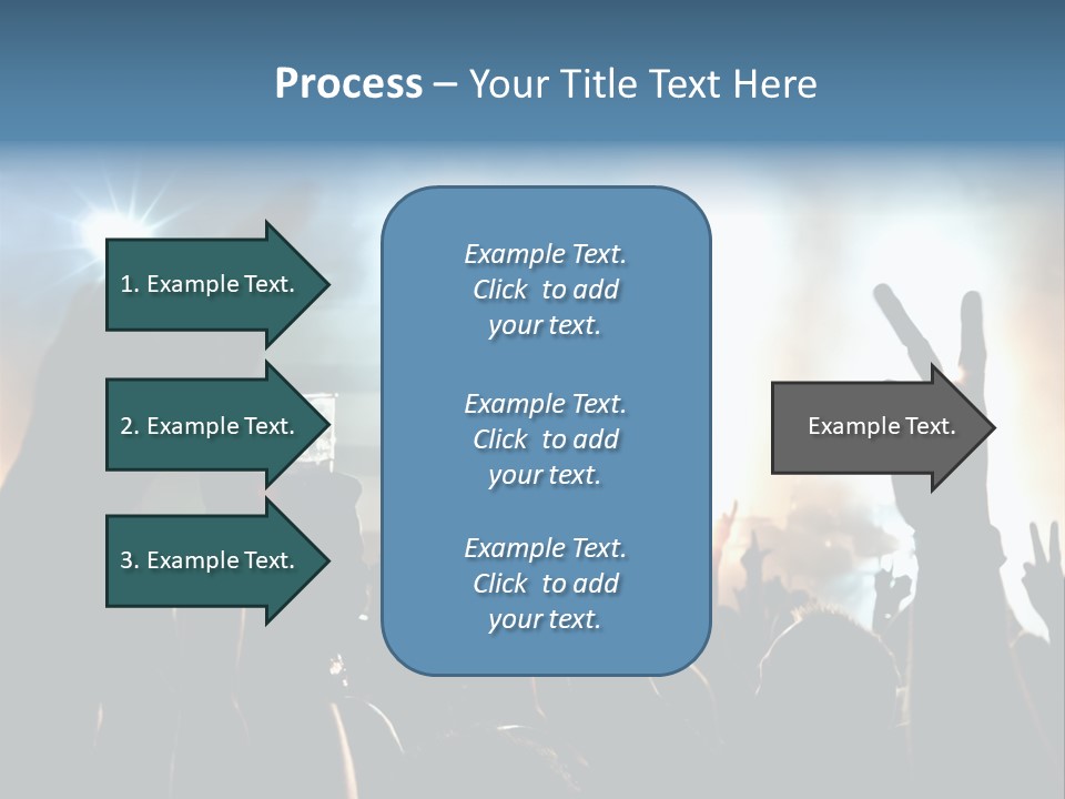 Rhythmus Party Nachtleben PowerPoint Template