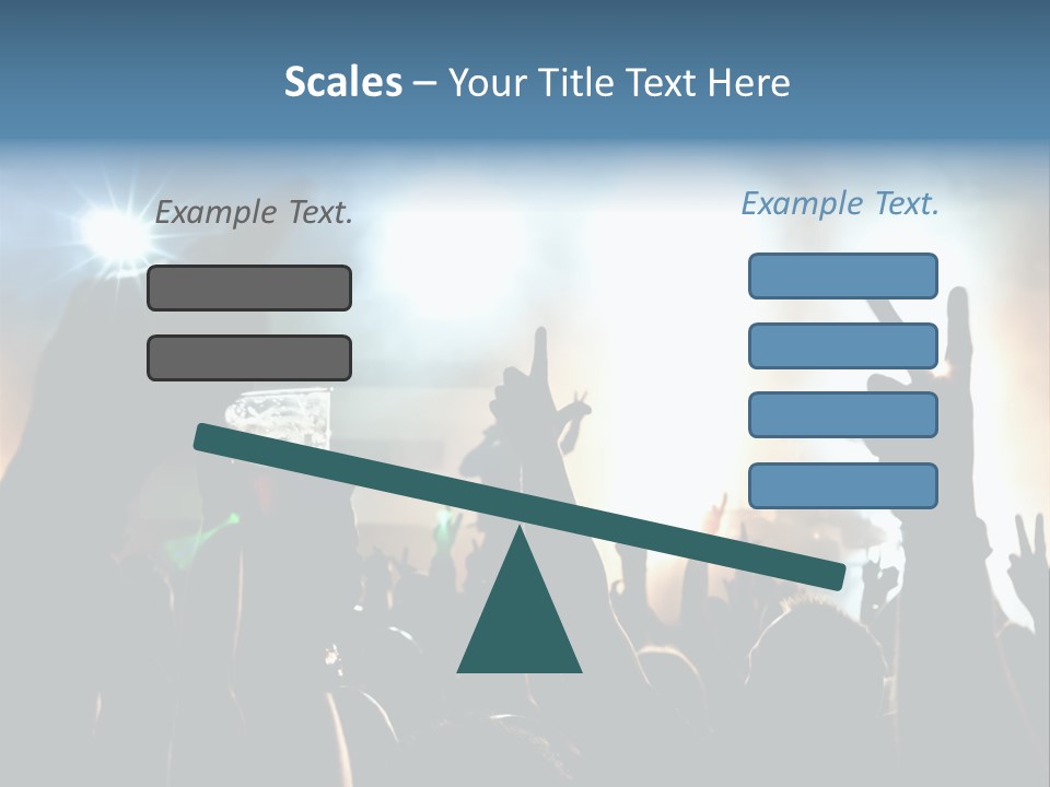 Rhythmus Party Nachtleben PowerPoint Template