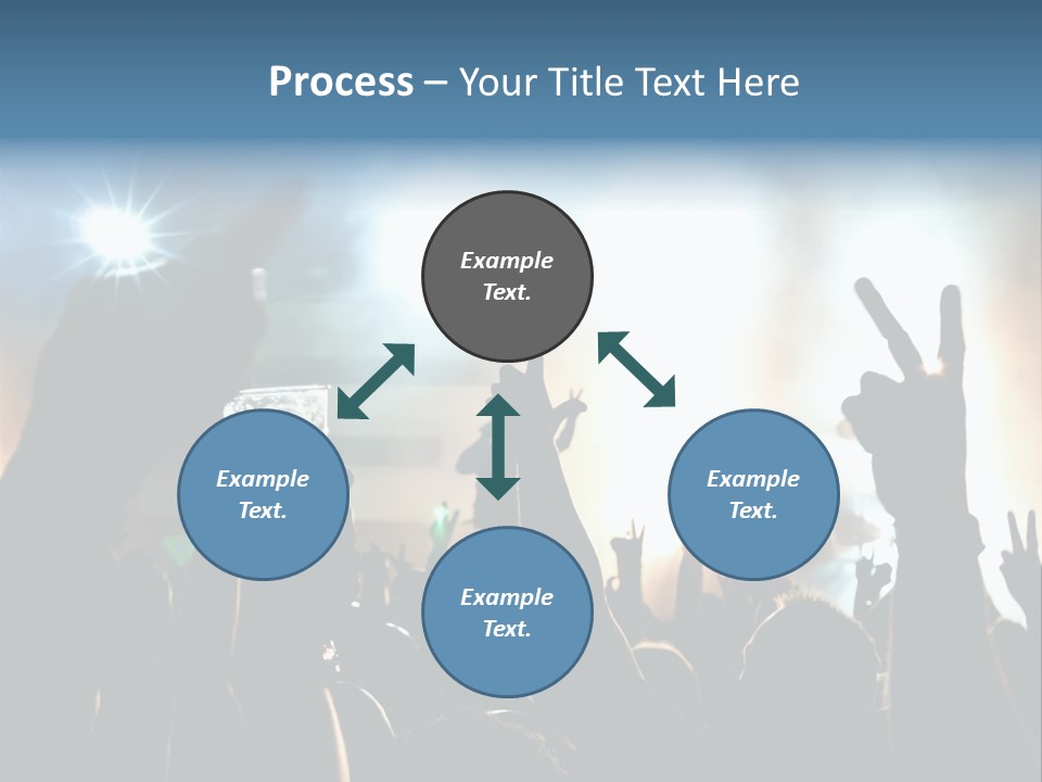Rhythmus Party Nachtleben PowerPoint Template