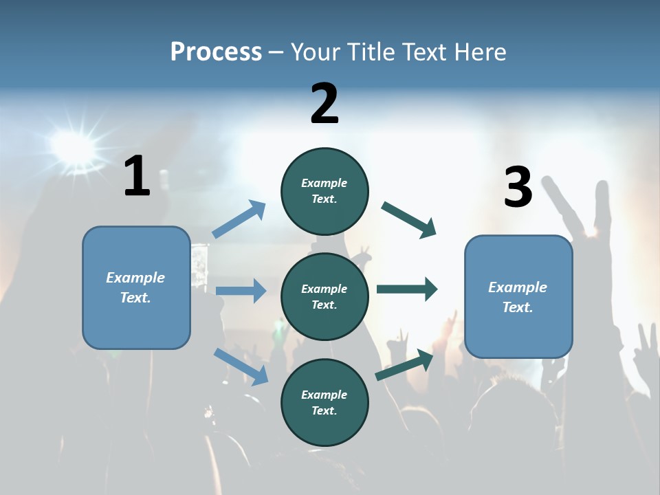 Rhythmus Party Nachtleben PowerPoint Template