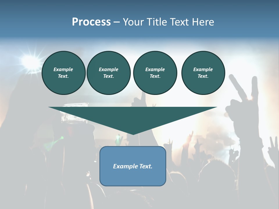 Rhythmus Party Nachtleben PowerPoint Template