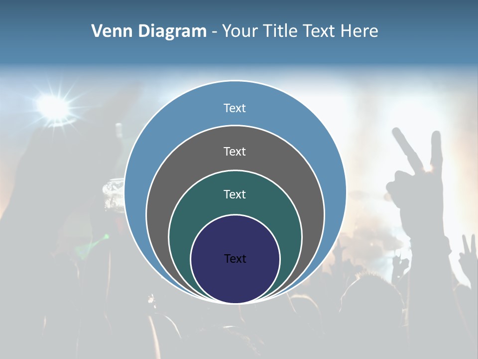 Rhythmus Party Nachtleben PowerPoint Template