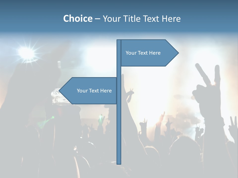 Rhythmus Party Nachtleben PowerPoint Template