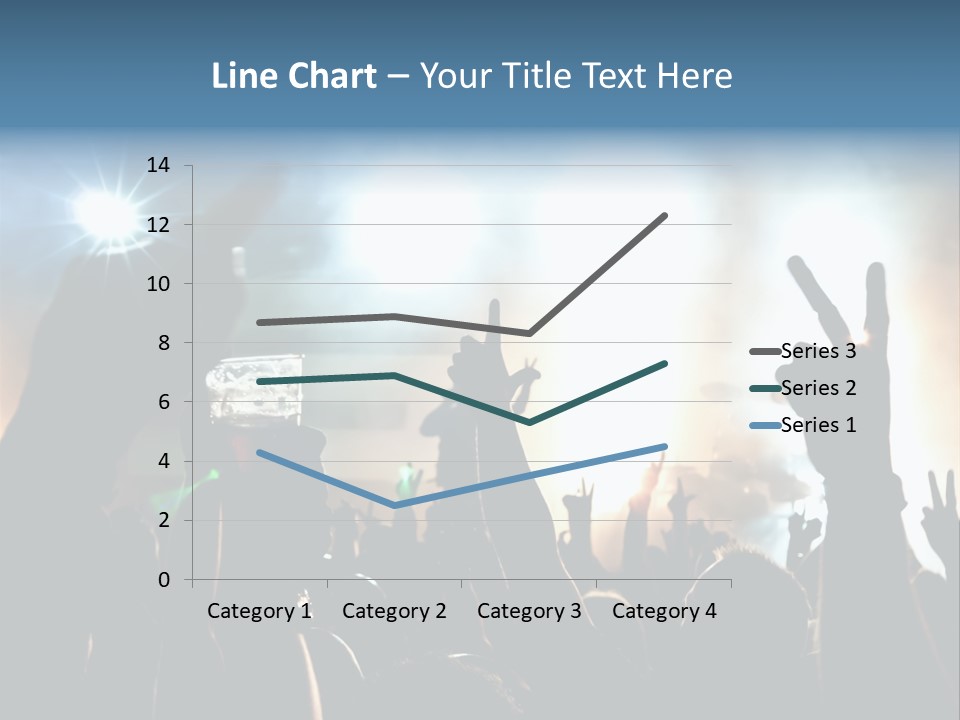 Rhythmus Party Nachtleben PowerPoint Template