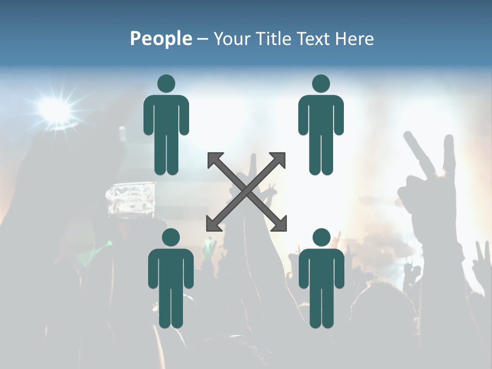 Rhythmus Party Nachtleben PowerPoint Template