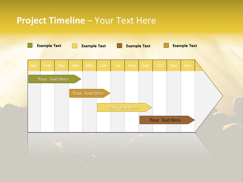 Nachtleben Live Jubeln PowerPoint Template