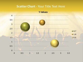 Nachtleben Live Jubeln PowerPoint Template