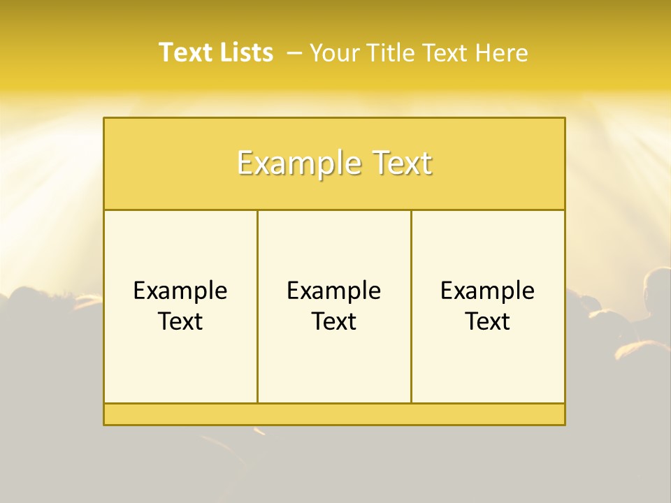 Nachtleben Live Jubeln PowerPoint Template
