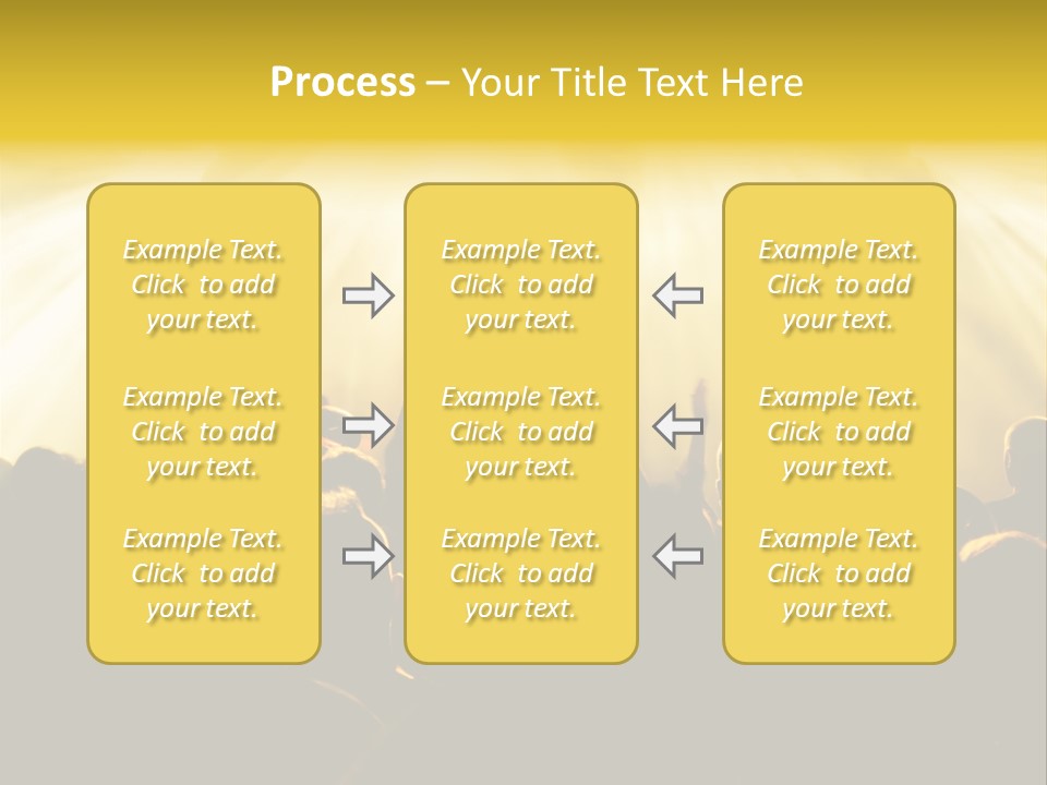 Nachtleben Live Jubeln PowerPoint Template