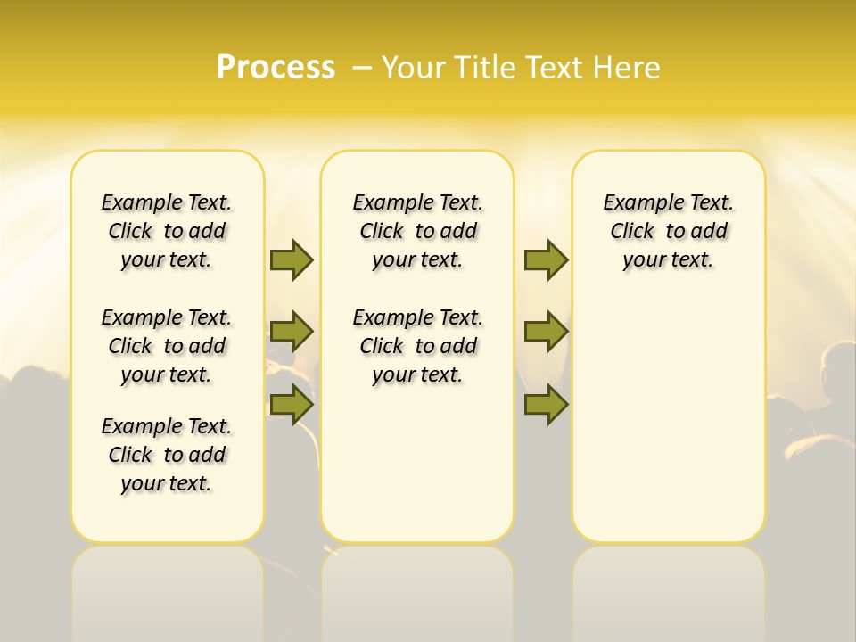 Nachtleben Live Jubeln PowerPoint Template