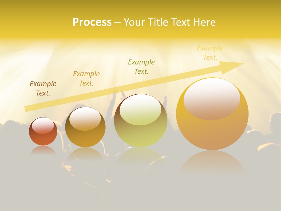 Nachtleben Live Jubeln PowerPoint Template