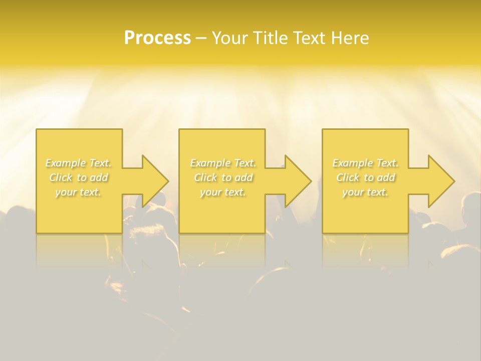 Nachtleben Live Jubeln PowerPoint Template
