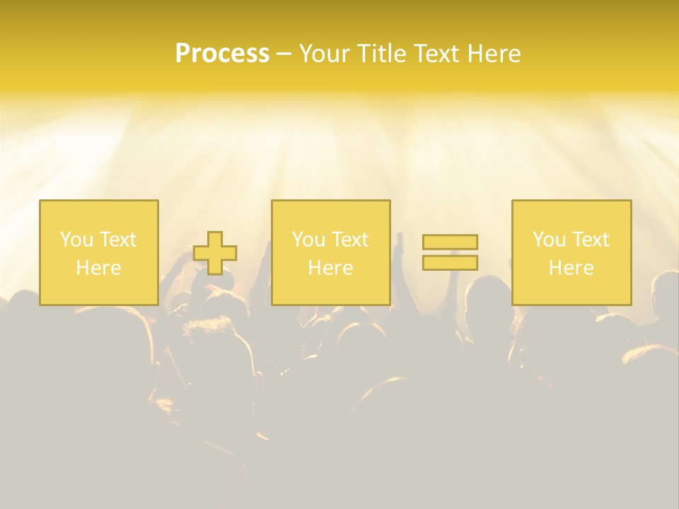 Nachtleben Live Jubeln PowerPoint Template