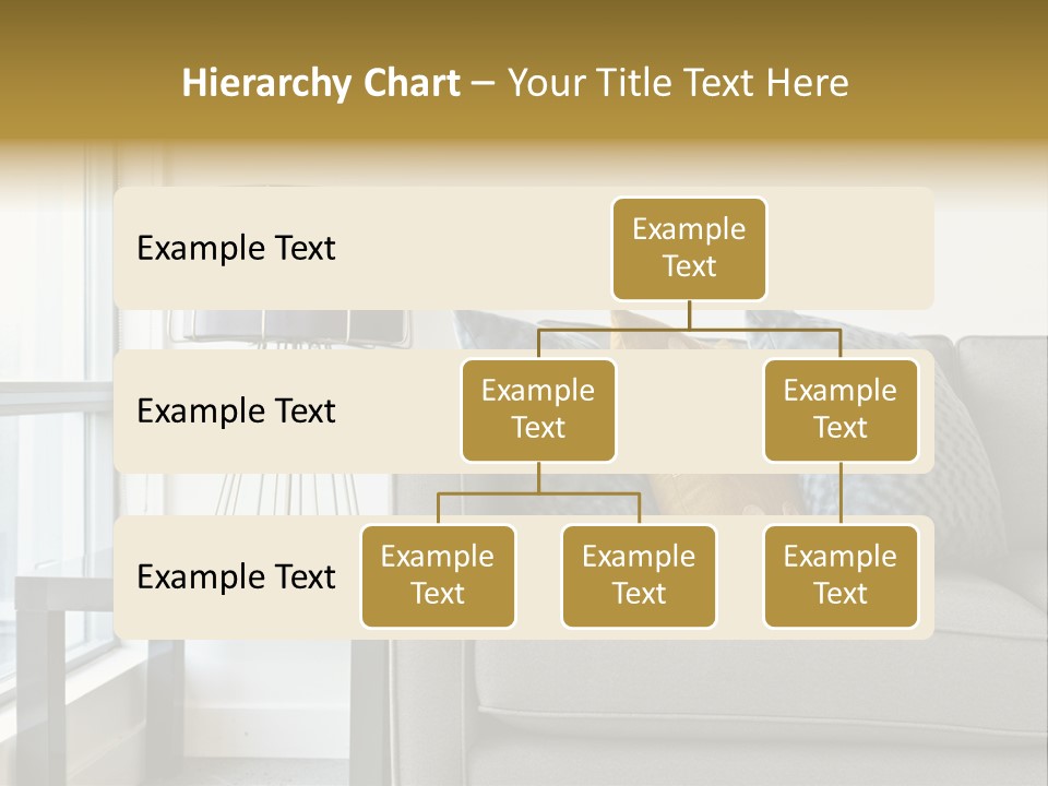 Cushions Blue Closeup PowerPoint Template