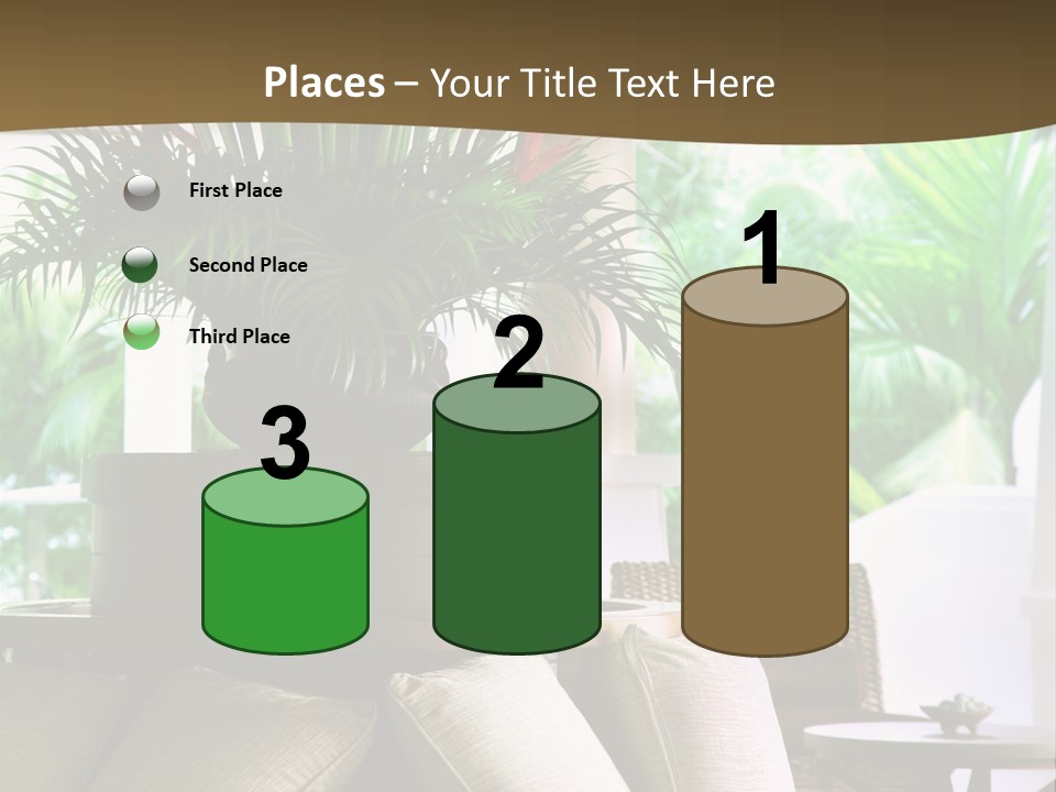 Asian Column Decoration PowerPoint Template