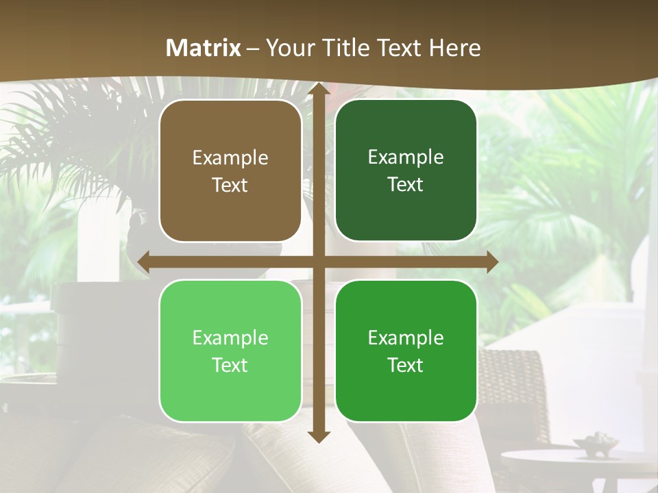 Asian Column Decoration PowerPoint Template
