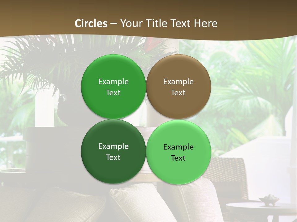 Asian Column Decoration PowerPoint Template