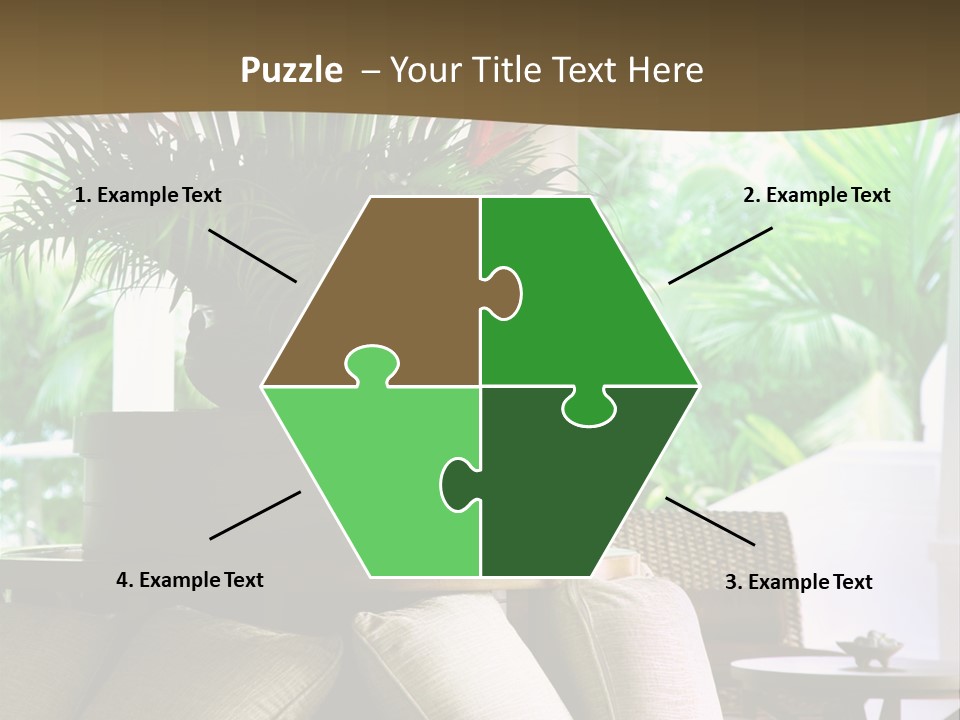 Asian Column Decoration PowerPoint Template