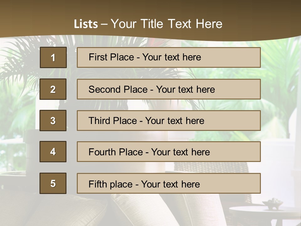 Asian Column Decoration PowerPoint Template