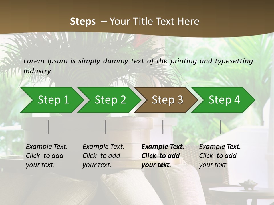 Asian Column Decoration PowerPoint Template