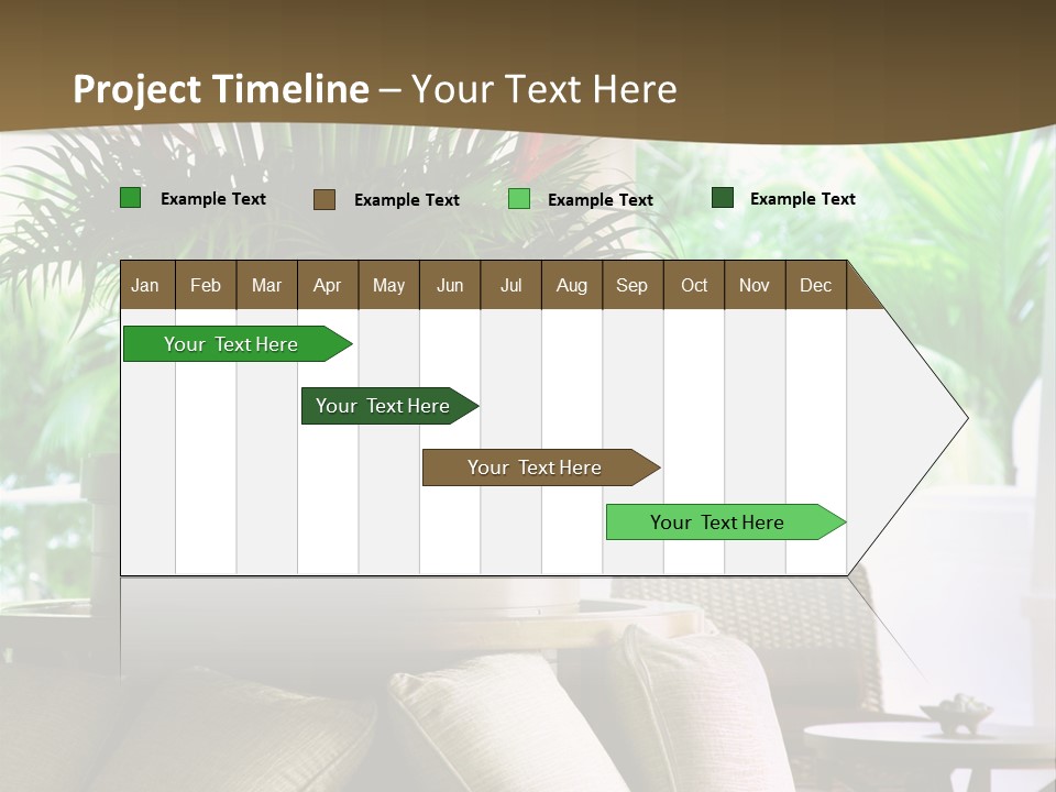 Asian Column Decoration PowerPoint Template