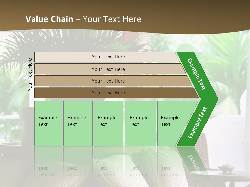 Asian Column Decoration PowerPoint Template