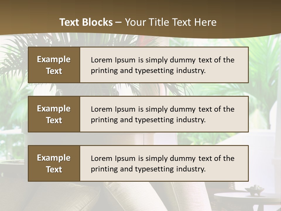 Asian Column Decoration PowerPoint Template