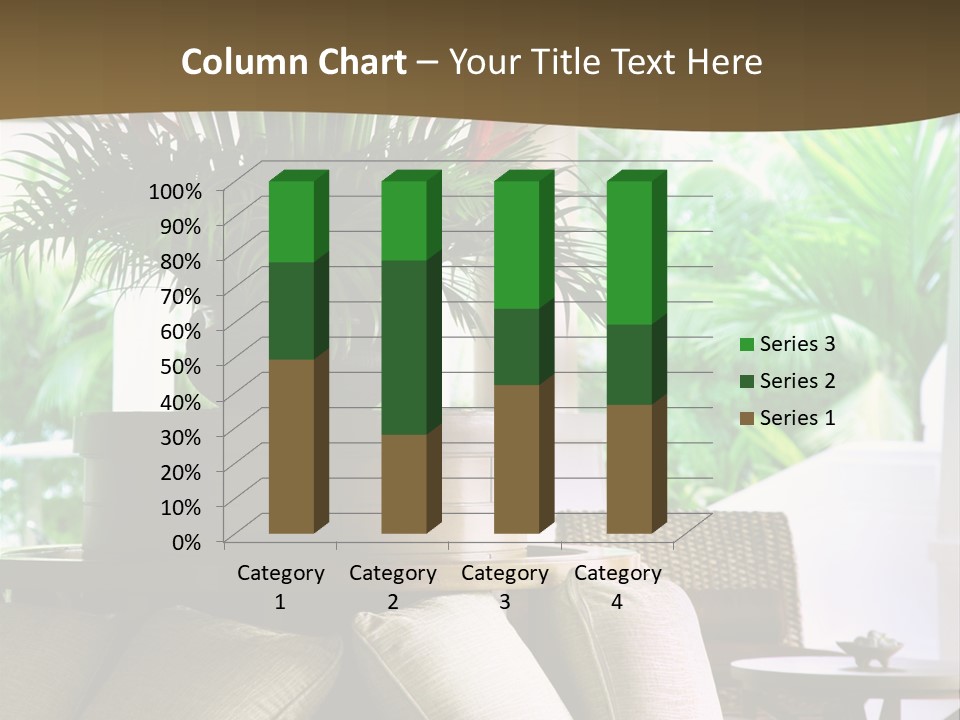 Asian Column Decoration PowerPoint Template